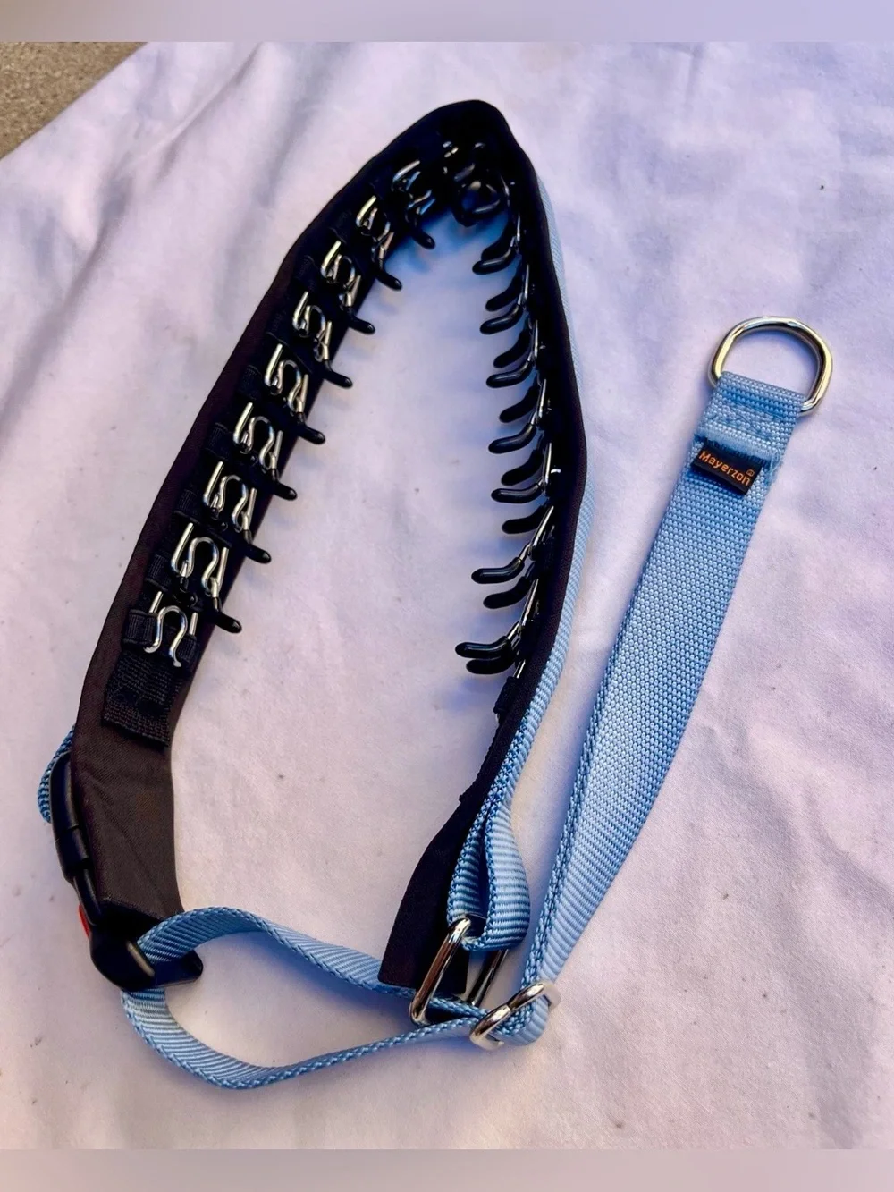 Mayerzon No Pull Dog Collar, Patented Martingale Collar for Small Medium Large D